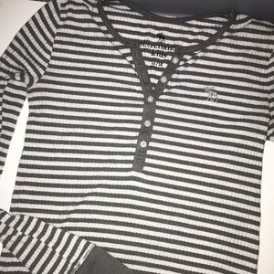 A&F Striped Longsleeve